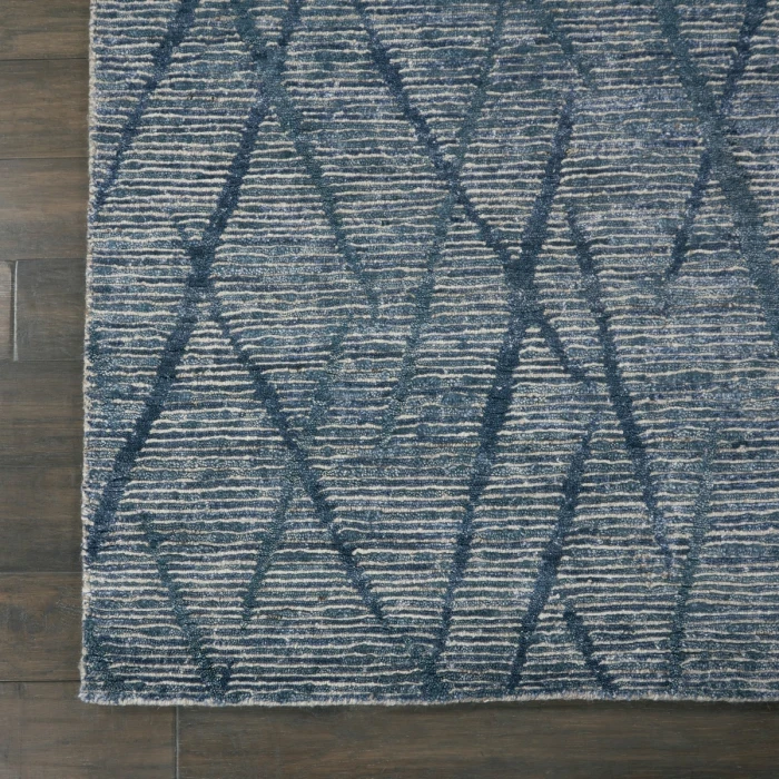 Nourison Ocean Indigo OCP02 2 ft. X 3 ft. Rect. Rug