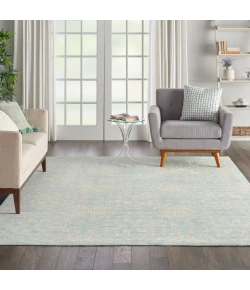Nourison Home Jubilant JUB06 Ivory Green 7 ft. 10 in. X 9 ft. 10 in. Area Rug