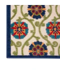 Nourison Aloha Area Rug ALH19-Blue/Multicolor