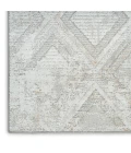 Nourison Dekor Grey DEK05 4 ft. X 6 ft. Rect. Rug