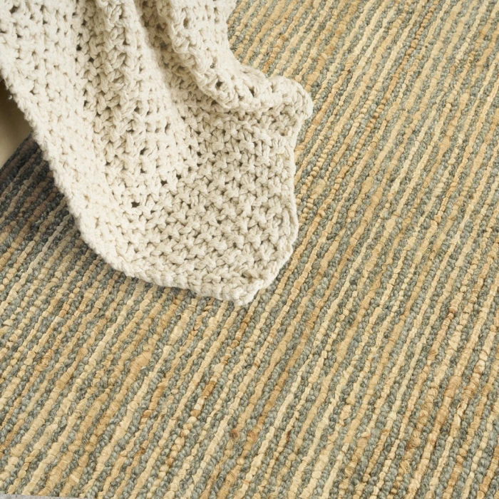 Nourison Pure Cord Dusty Sage COD01 8ft.6in. x 11ft.6in. Rect. Rug