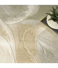 Nourison Brushlight Beige Grey BRL03 9ft. x 12ft. Rect. Rug