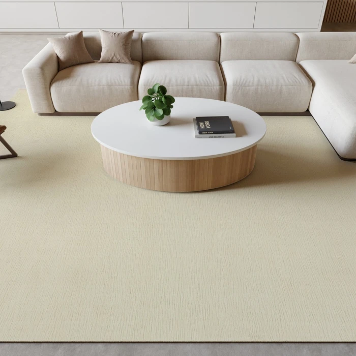 Nourison Strata Ivory SSS01 8ft.6in. x 11ft.6in. Rect. Rug
