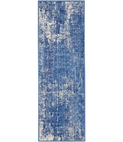 Nourison Whimsicle Blue Ivory WHS08 2ft. x 6ft. Rect. Rug