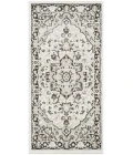 Nourison Dekor Ivory Charcoal DEK08 2 ft. x 4 ft. Rect. Rug