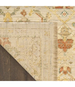 Nourison Home Antique Bloom Tan ANB02 5ft.6in. x 8ft.6in. Rect. Rug