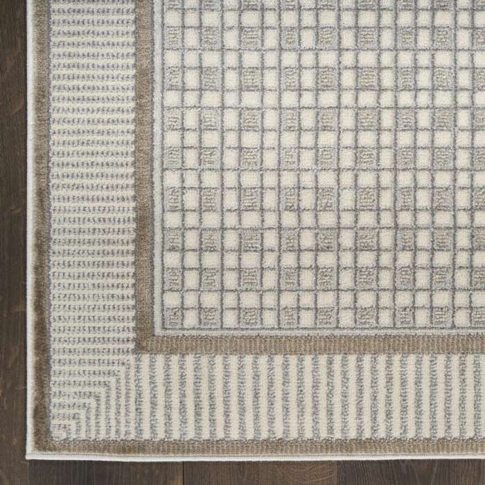 Nourison Home Nordic Grey NRC03 2ft. x 3ft. Rect. Rug