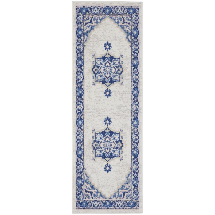 Nourison Whimsicle Area Rug WHS03-Ivory Blue