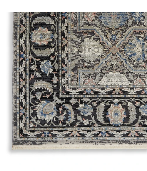 Nourison Starry Nights Area Rug STN10 Grey/Navy 8'6" x 11'6"