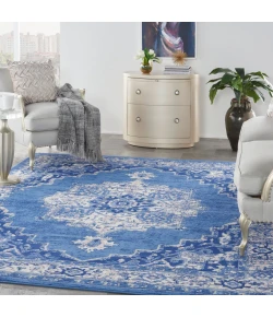 Nourison Home Whimsicle WHS03 Navy 8 ft. X 10 ft. Area Rug