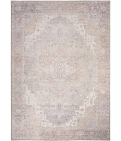 Nourison Home Vintage Washables VWS07 Light Blue 4 ft. X 6 ft. Area Rug