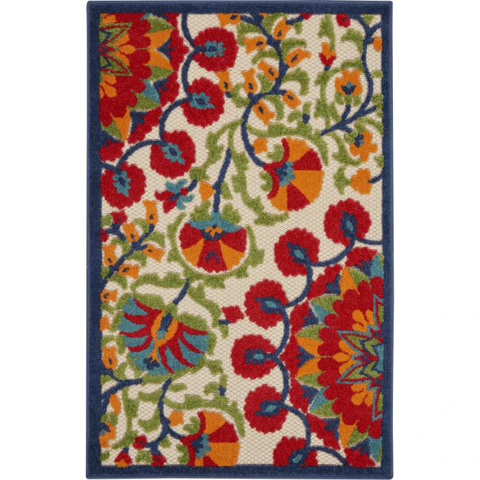 Nourison Home Aloha Multicolored ALH20 2ft. x 3ft. Rect. Rug
