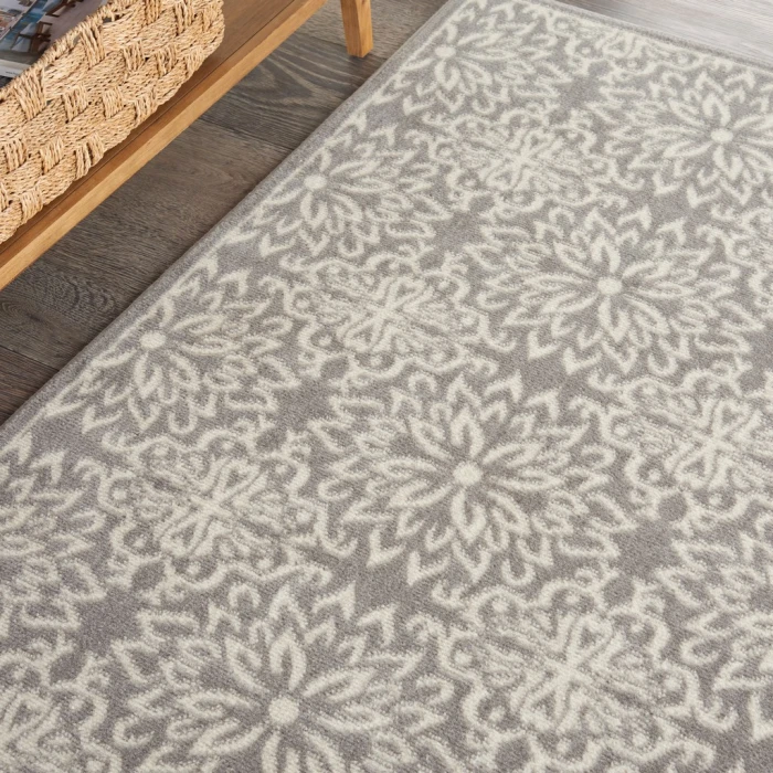 Nourison Jubilant Area Rug JUB06-Ivory/Grey