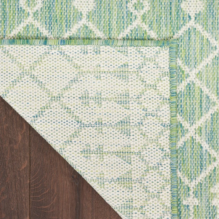 Nourison Positano Blue Green POS02 9 ft. X 12 ft. Rect. Rug