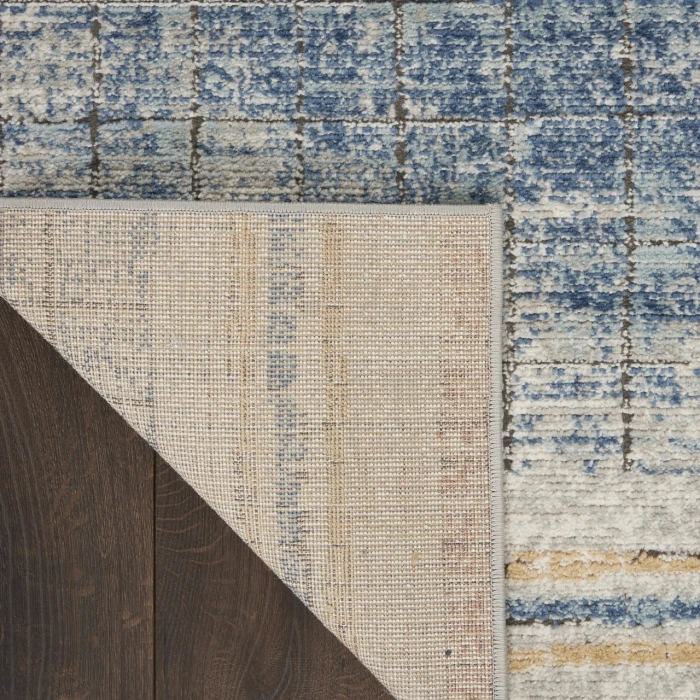 Nourison Quarry Blue QUA13 2ft.2in. x 3ft.9in. Rect. Rug