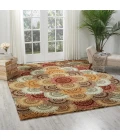 Nourison Home Nourison 2000 Multicolored 2335 7ft.6in. x 9ft.6in. Oval Oval Rug