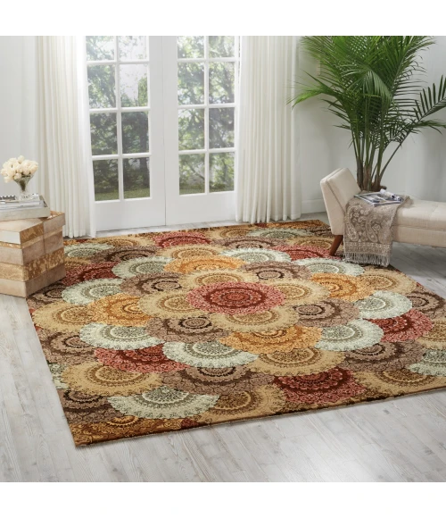Nourison Home Nourison 2000 Multicolored 2335 7ft.6in. x 9ft.6in. Oval Oval Rug