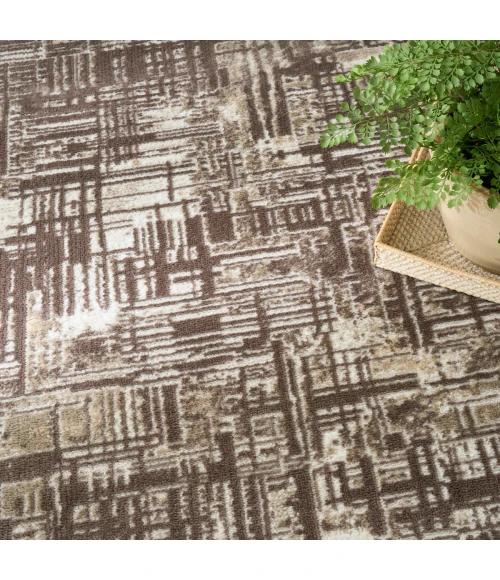 Nourison Dekor Brown DEK11 5 ft. 3 in. X 7 ft. Rect. Rug