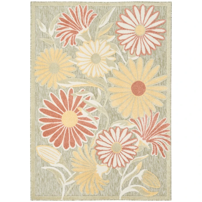 Nourison Aloha Sage Rose ALH33 3 ft. 6 in. X 5 ft. 6 in. Rect. Rug