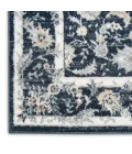 Nourison Dekor Slate/Ivory DEK09 4 ft. X 6 ft. Rect. Rug