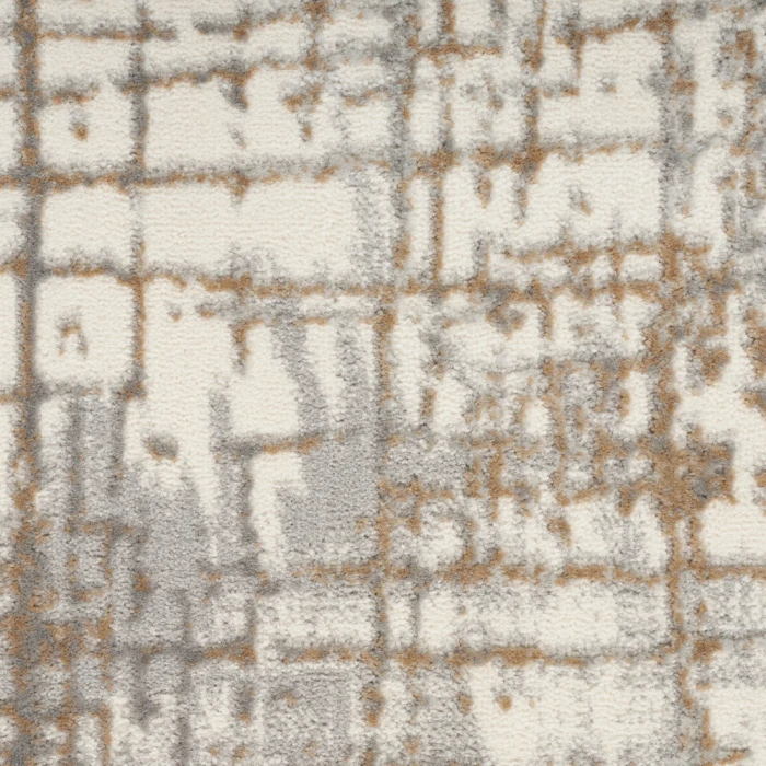 Calvin Klein Rush Area Rug CK950 Ivory/Grey