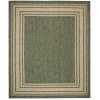 Nourison Home Horizon Indoor/Outdoor HOZ03 Green 9 ft. X 12 ft. Area Rug
