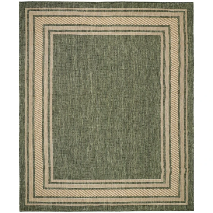 Nourison Horizon Indoor/Outdoor Green HOZ03 9 ft. X 12 ft. Rect. Rug
