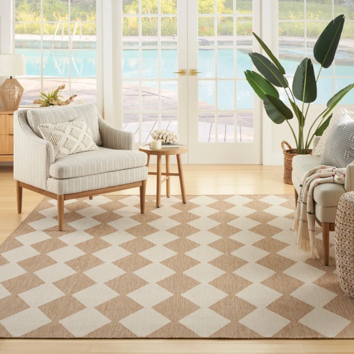 Nourison Positano Jute POS04 6 ft. X 9 ft. Rect. Rug