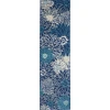 Nourison Home Passion PSN17 Navy/Ivory 2 ft. 2 in. X 10 ft. Area Rug