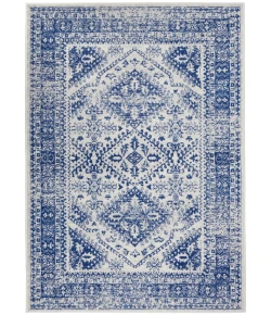 Nourison Home Whimsicle WHS15 Ivory Navy 5 ft. X 7 ft. Area Rug