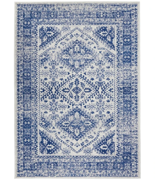 Nourison Whimsicle Area Rug WHS15-Ivory Navy