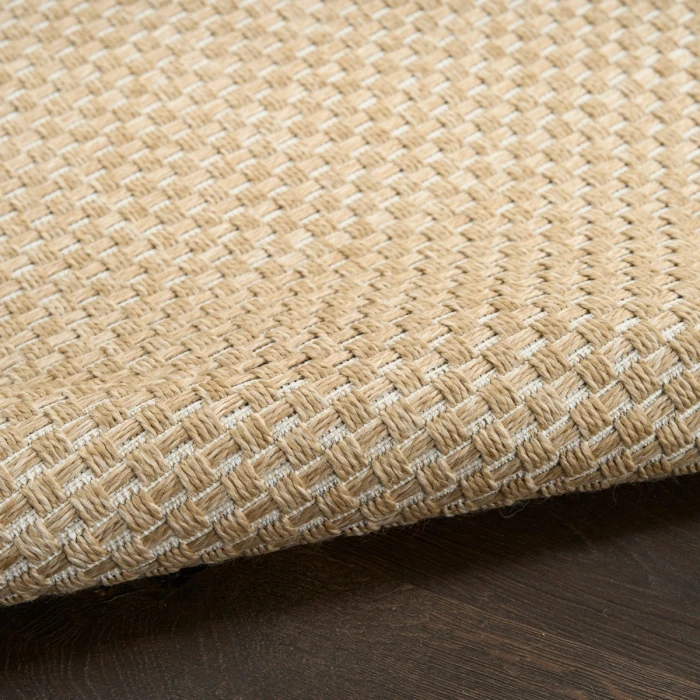 Nourison Tulum Taupe TLM03 3 ft. X 5 ft. Rect. Rug