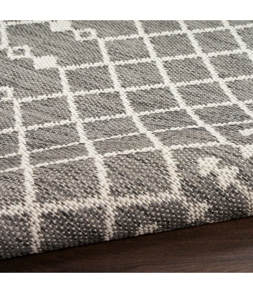 Nourison Positano Charcoal POS02 9 ft. X 12 ft. Rect. Rug