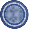 Nourison Home Whimsicle WHS13 Navy 8 ft. Round Area Rug