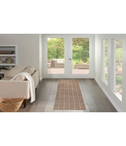 Nourison Home Serenity Home SRH05 Mocha Ivory 2 ft. 2 in. X 7 ft. 6 in. Area Rug