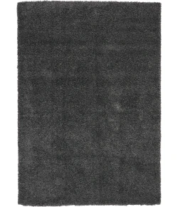 Nourison Home Malibu Shag MSG01 Dark Grey 6 ft. 7 in. X 9 ft. 6 in. Area Rug