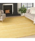 Nourison Interweave Yellow IWV01 8 ft. X 10 ft. Rect. Rug