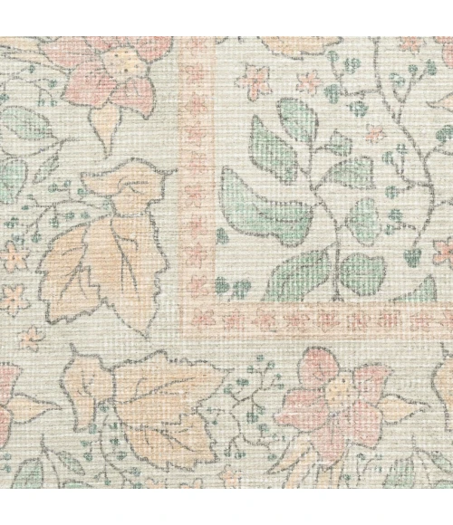 Nourison Home Botanical Washables Green BOT03 5ft. x 7ft. Rect. Rug