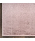 Nourison Soft Plush Rabbit Fur Lavender SFF01 7 ft. 6 in. X 9 ft. 6 in. Rect. Rug