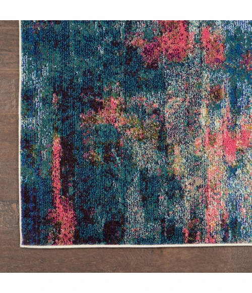 Nourison Celestial Area Rug CES09-Blue/Yellow