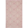 Nourison Home Jubilant JUB06 Ivory Pink 3 ft. X 5 ft. Area Rug