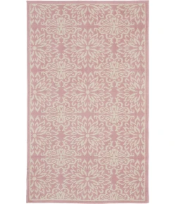 Nourison Home Jubilant JUB06 Ivory Pink 3 ft. X 5 ft. Area Rug