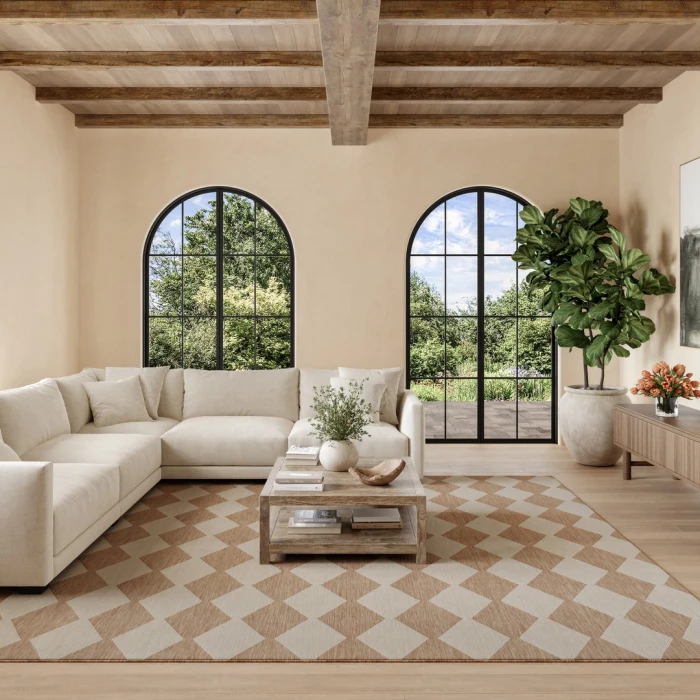 Nourison Positano Jute POS04 10ft. Square Rug
