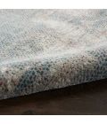Nourison Rustic Textures Light Grey Blue RUS15 5ft. 3in. x 7ft. 3in. Rect. Rug