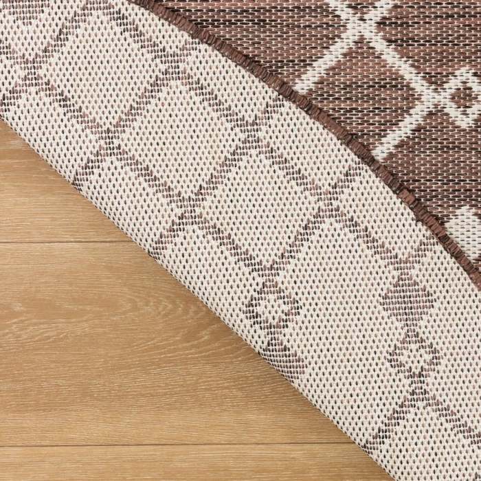 Nourison Positano Natural POS02 6 ft. X Round Rug