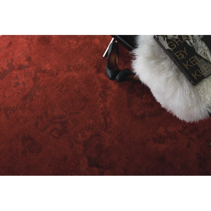 Nourison Home Nightfall Red NGT01 8ft.6in. x 11ft.6in. Rect. Rug