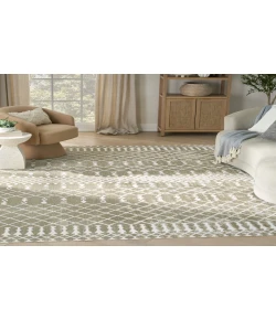 Nourison Home Astra Machine Washable ASW10 Sage 7 ft. 10 in. X 10 ft. Area Rug