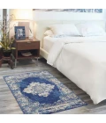 Nourison Grafix Area Rug GRF14-Navy Blue