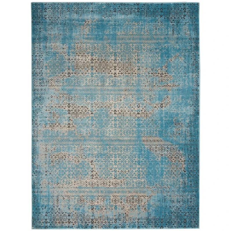 Nourison Karma Area Rug KRM01-Blue
