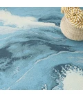 Nourison Home Color Splash Blue CSP05 4ft. x 6ft. Rect. Rug